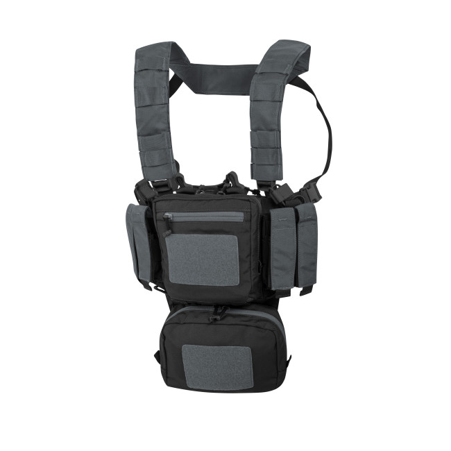Trainings Chest Rig Zwart en Grijs - Helikon