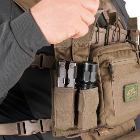Chest Rig treningowy Czarno-szary - Helikon