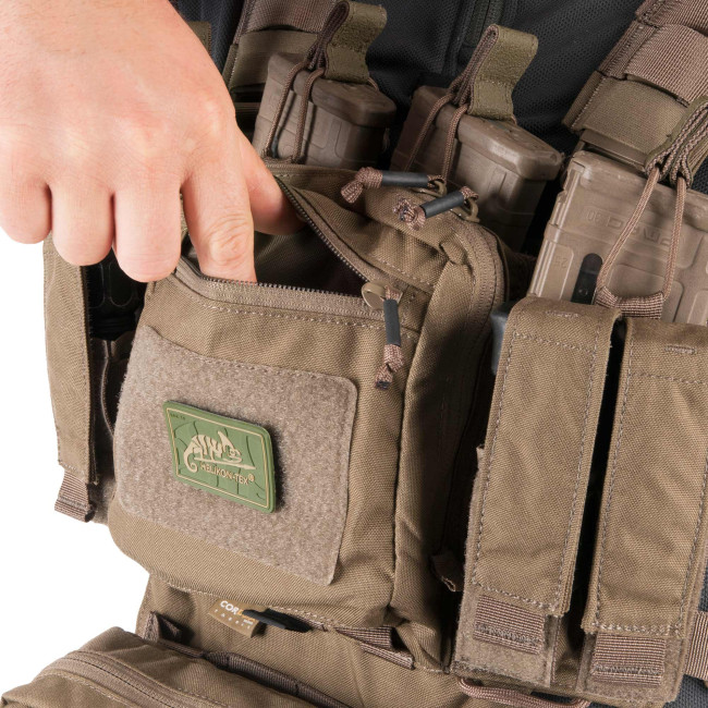 Trainings Chest Rig Zwart en Grijs - Helikon