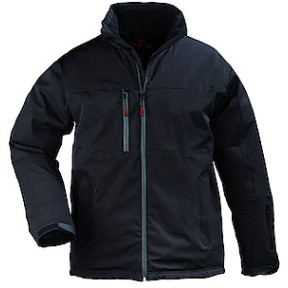 YANG WINTER II Atmungsaktive schwarze Parka - Coverguard