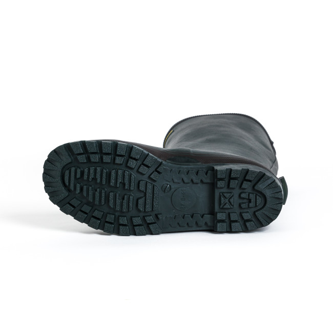 Kalosze gumowe Zielone Leśne 100% ręczne + wyściółka Neoprenowa z wkładką stalową - GoodYear