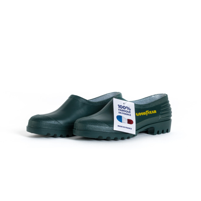 PVC-Schuh Grün 100% recycelbar - Made in France - GoodYear