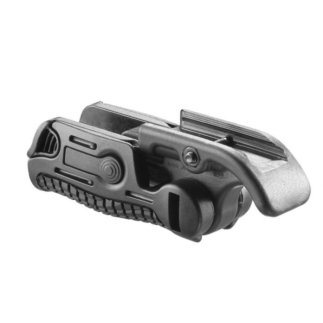 POIGNEE AVANT TACTIQUE DE SECURITE REPLIABLE POUR RAIL PICATINNY - NOIR