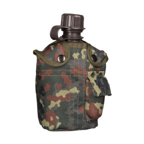 GOUR. US PVC IMP.1LTR.MIT ÜBERZUG BW CAMO - Miltec