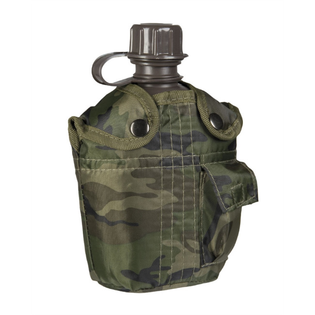 GOURDE US PVC IMP. 1LTR. AV. HOUSSE W/L - Miltec