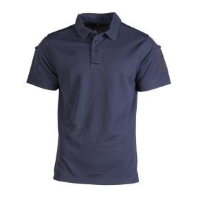 POLO TACTISCH KORTE MOUWEN QUICKDRY DONKERBLAUW - Miltec