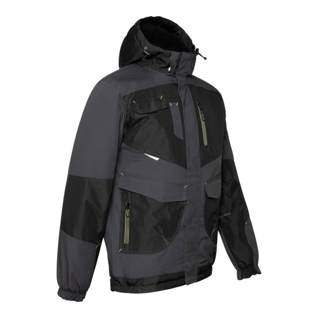 BLOUSON DE TRAVAIL LILIAN GRIS / NOIR - NORTH WAYS
