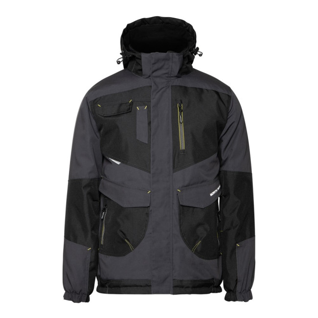 BLUZA ROBOCZA LILIAN SZARA / CZARNA - NORTH WAYS