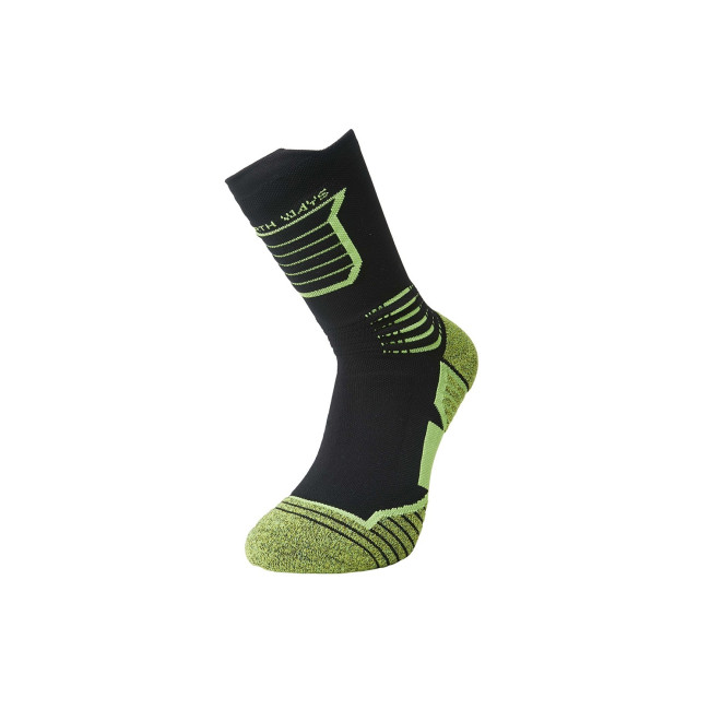 AGASSY SOCKEN SCHWARZ / GRÜN - NORTH WAYS