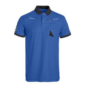 POLO DE TRAVAIL HORTEN BLEU / NOIR - NORTH WAYS