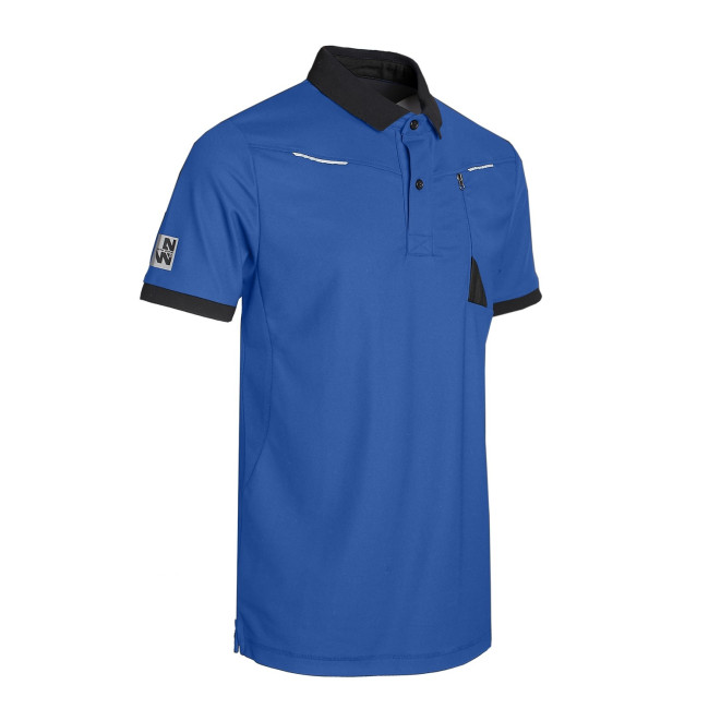 WERKPOLO HORTEN BLAUW / ZWART - NORTH WAYS