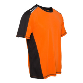 WERK T-SHIRT KORTE MOUWEN HALLEY ORANJE / ZWART - NORTH WAYS