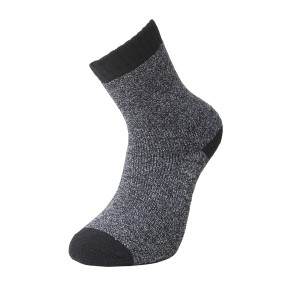 BILLY SOCKEN MELANGE GRAU / SCHWARZ - NORTH WAYS