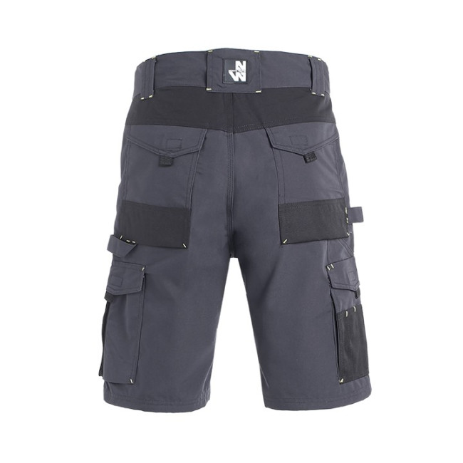 WERKSHORT HUGUES GRIJS / ZWART - NORTH WAYS
