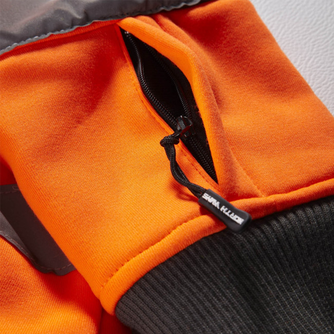 HV SWEATER NEON FLUOR ORANJE - NORTH WAYS