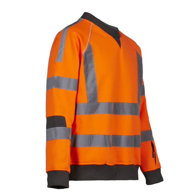 SWEAT HV DE TRAVAIL NEON ORANGE FLUO - NORTH WAYS