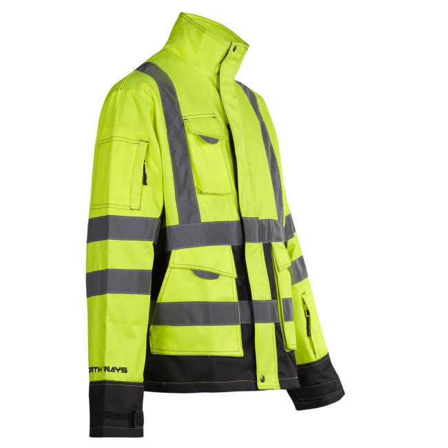 VESTE HV DE TRAVAIL ASFUR JAUNE - NORTH WAYS