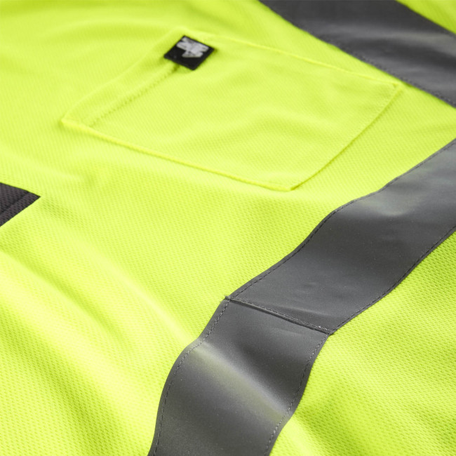 POLO HV DE TRAVAIL APOLLO JAUNE - NORTH WAYS