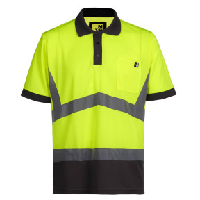 POLO HV DE TRAVAIL APOLLO JAUNE - NORTH WAYS