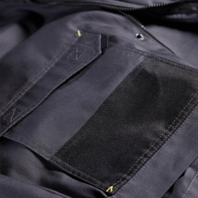 ARBEITSJACKE FOURNIER GRAU / SCHWARZ - NORTH WAYS