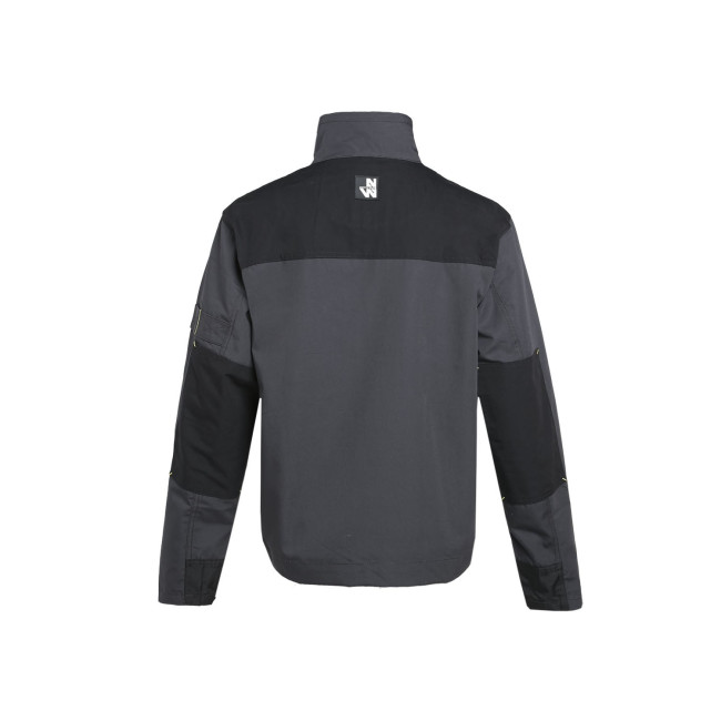 ARBEITSJACKE FOURNIER GRAU / SCHWARZ - NORTH WAYS