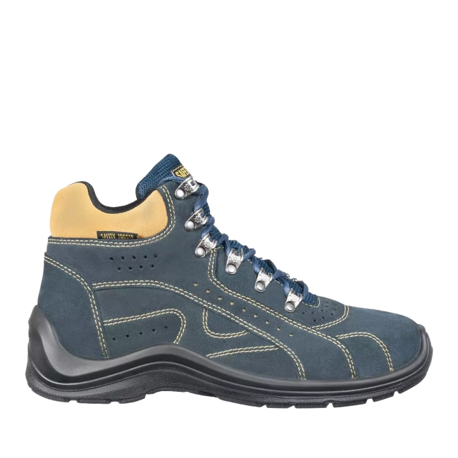 Chaussure de Sécurité mi-haute respirante en daim S1P ORION Marine - Safety Jogger Industrial
