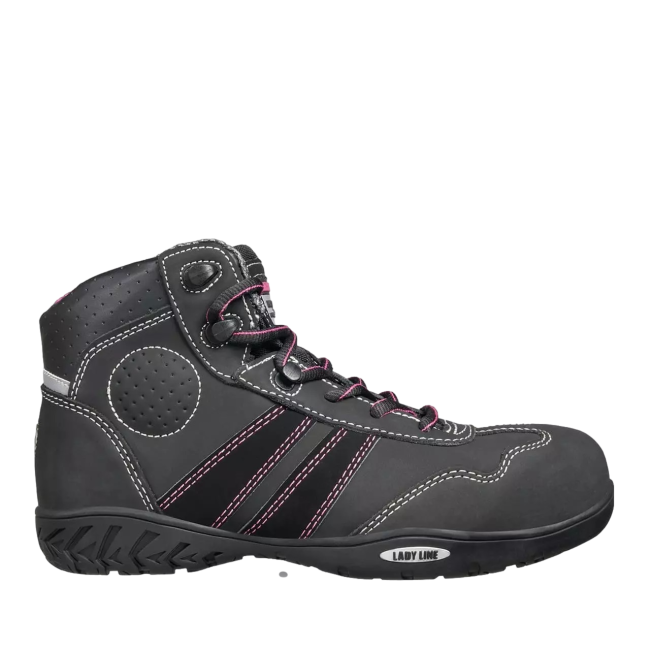 Buty robocze średnie damskie S3 ISIS Czarne - Safety Jogger Industrial
