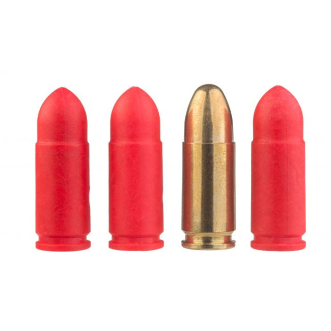 MANIPULATIEHULS 9MM POLYMEER ROOD, PACK VAN 10 - Fab défense