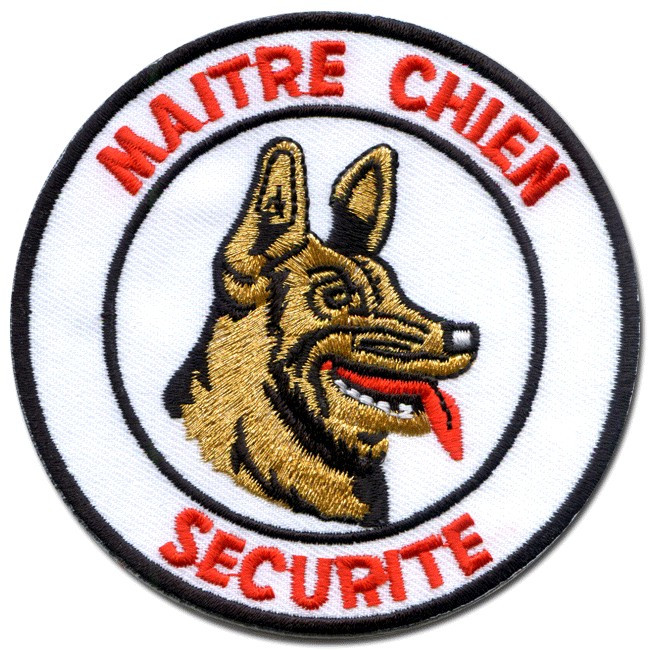ÉCUSSONS ROND MAÎTRE CHIEN BA ÉCUSSONS ROND MAÎTRE CHIEN BA