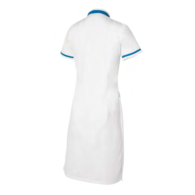 DAMESJAS ANGELINA WIT/BLAUW ZIEKENHUIS - HASSON