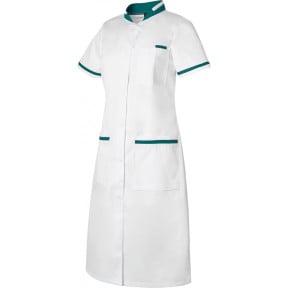 BLOUSE FEMME ANGELINA BLANC/VERT OPALE - HASSON