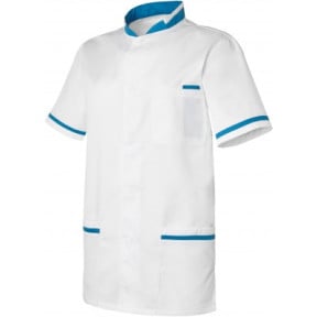 TUNIQUE HOMME ANGE BLANC/BLEU HOPITAL - HASSON