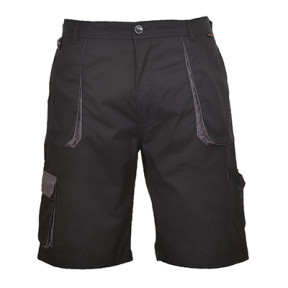 Bermuda Texo Contrast Schwarz - Portwest