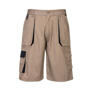 Bermuda Texo Contrast Khaki - Portwest