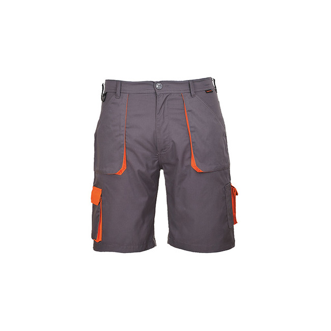 Bermuda Texo Contrast Grau - Portwest