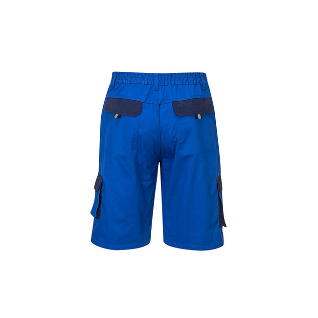 Bermudy Texo Contrast Niebieski królewski - Portwest