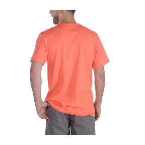 WARM WEATHER S-S POCKET T-SHIRT 104266 O12-HOT CORAL