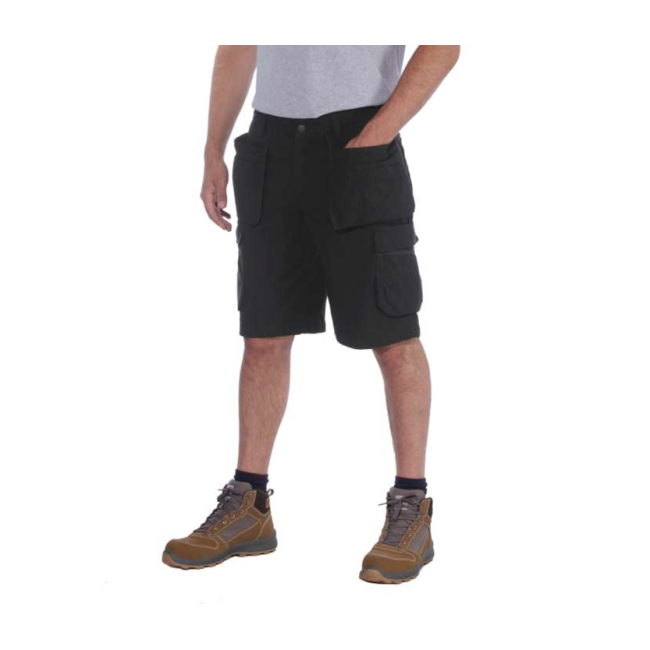 STEEL MULTIPOCKET SHORT 104201 BLK-CZARNY