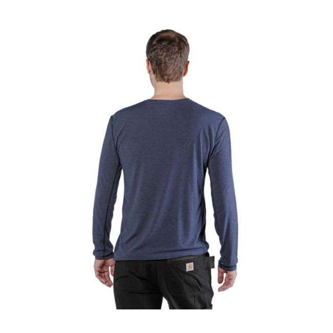 FORCE EXTREMES T-SHIRT LANGARM 102998 981-NAVY MELIERT