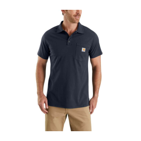 FORCE COTTON DELMONT POCKET POLO 103569 412-NVY-MARINEBLAU