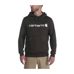 DELMONT GRAPHIC HOODED SWEATSHIRT 103873 013-BLACK HEATHER