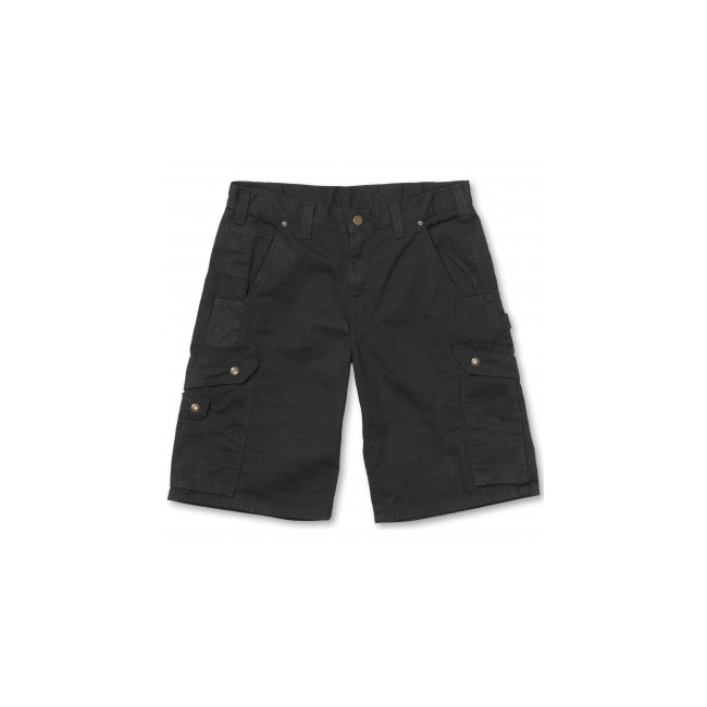 Spodenki robocze Ripstop Cargo Czarne - CARHARTT