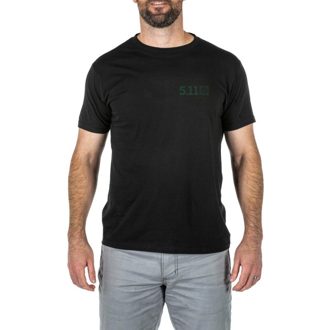 T-shirt Little bird sunrise Zwart - 5.11 Tactical