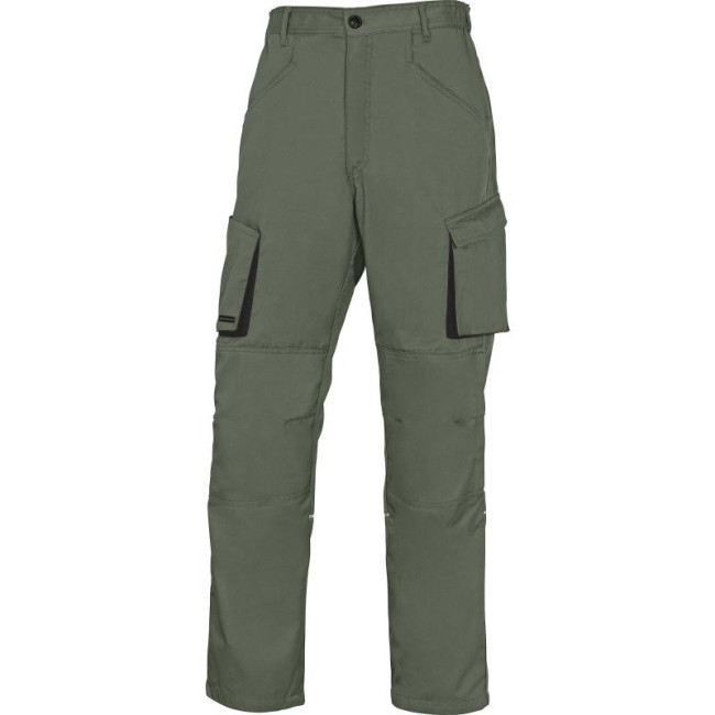 PANTALON DE TRAVAIL MACH2 EN POLYESTER / COTON VERT/NOIR - DELTA PLUS