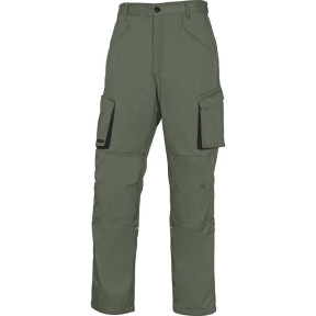 PANTALON DE TRAVAIL MACH2 EN POLYESTER / COTON VERT/NOIR - DELTA PLUS