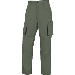 PANTALON DE TRAVAIL MACH2 EN POLYESTER / COTON VERT/NOIR - DELTA PLUS
