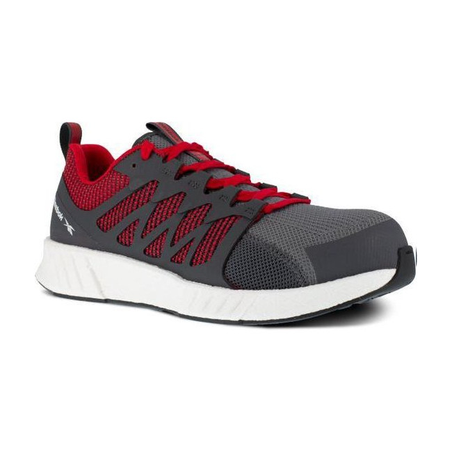 Sportschuhe OX IB1070S1P rot/grau/weiß - REEBOK