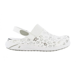 Sabot de sécurité DANY Fleurs grises - Safety Jogger Professional