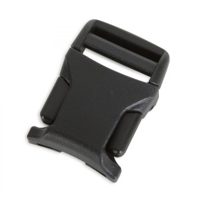 Seitliche Schnalle 25 mm für MOLLE-System Schwarz - Tasmanian Tiger