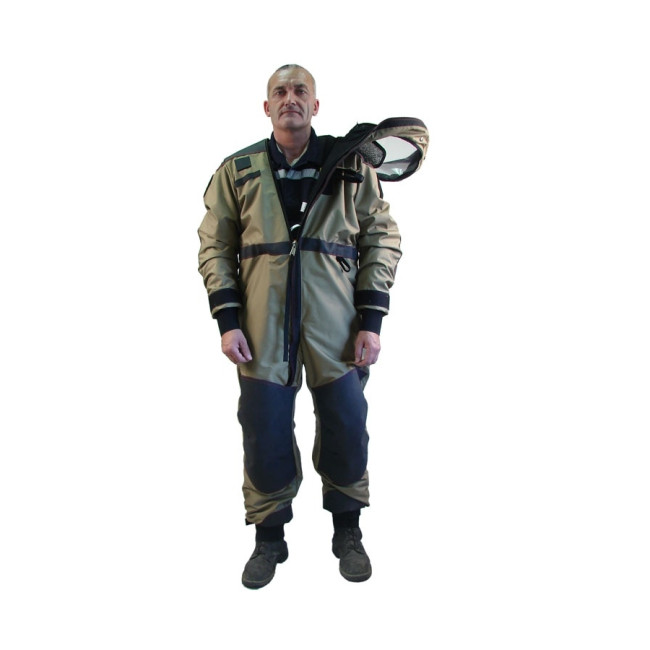 Combinaison Anti-abeilles Et Guêpes Avec Ventilateur - Vêtement De Protection Apiculteur, Tissu épais Respirant, Taille M-L-XL-XXL, Couleur Orange